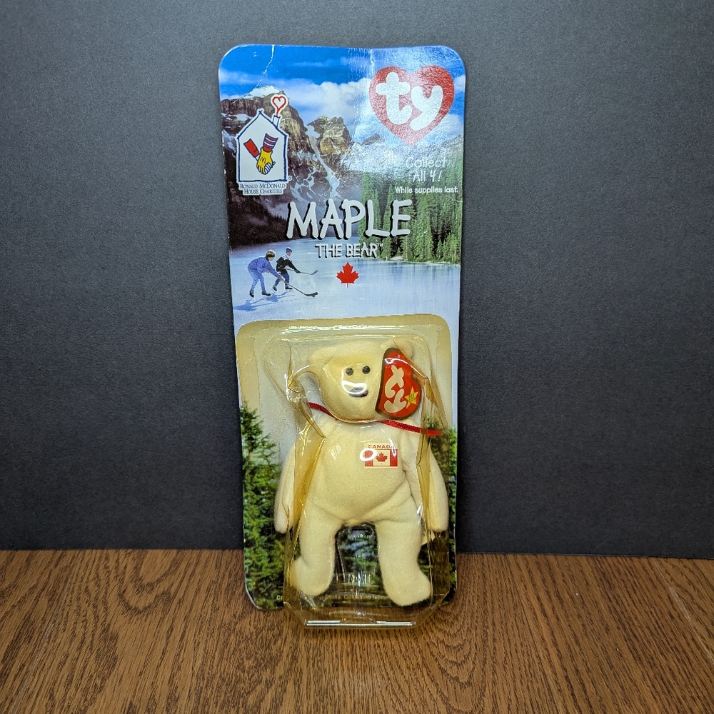 Ty Beanie Babies Maple‎ McDonald’s Toy Vintage Rare